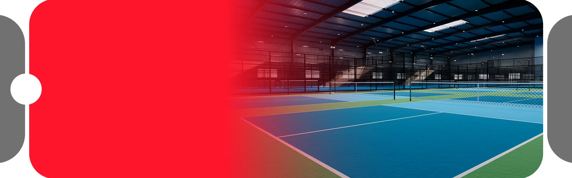Reforma de galpões e quadras esportivas